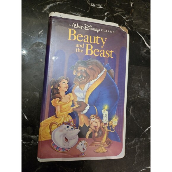 Beauty And The Beast Black Diamond VHS "Christmas Lead" Walt Disney Clamshell 92 - Picture 10 of 16